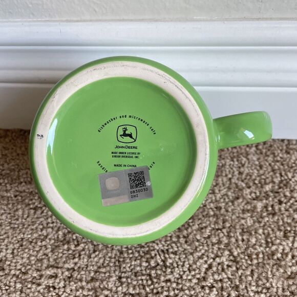 John Deere Made With Pride Coffee Mug Tea Cup Tractor Farm Licensed Green - Picture 4 of 5